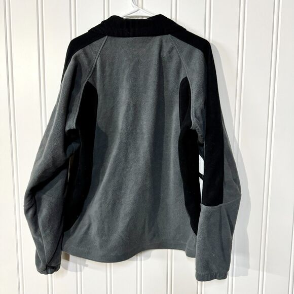 COLUMBIA Jacket Men's M Omni-Heat Reflected Gray Mock Neck Full Zip Long Sleeve - Picture 6 of 6